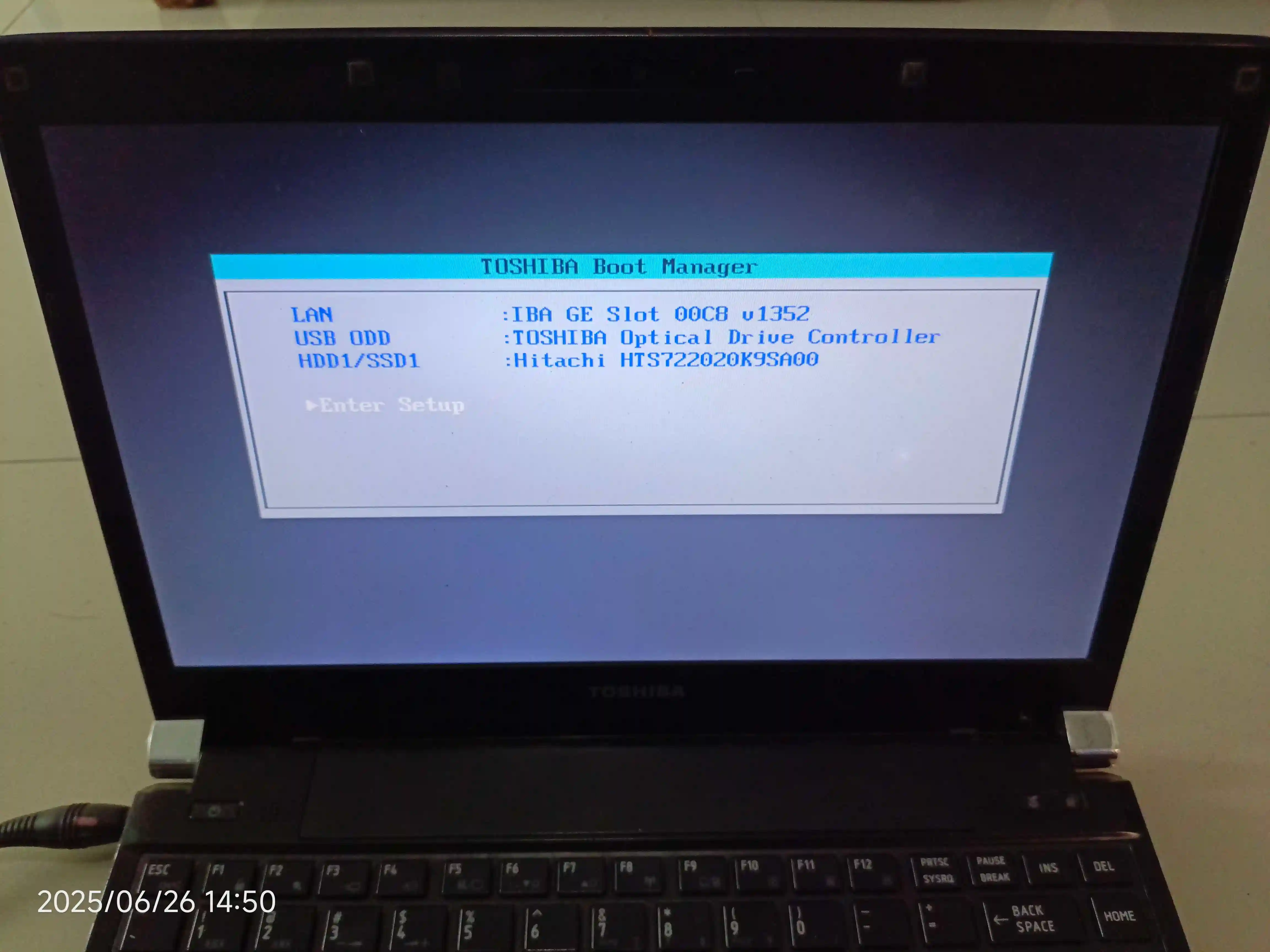 toshiba boot manager