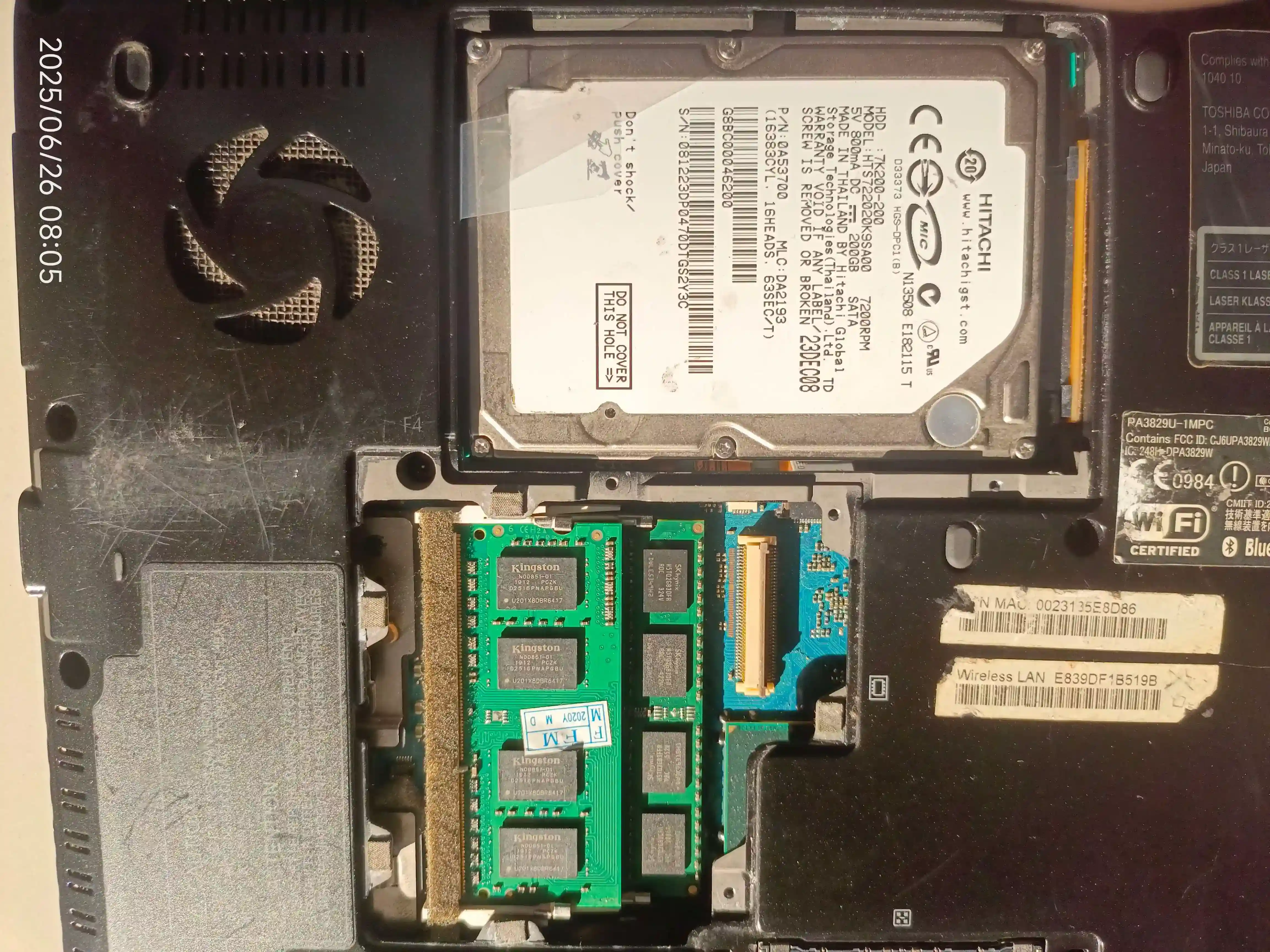 toshiba internals